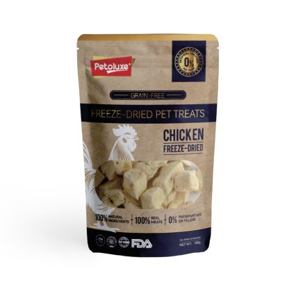 Petoluxe Freeze-Dried Chicken Treats