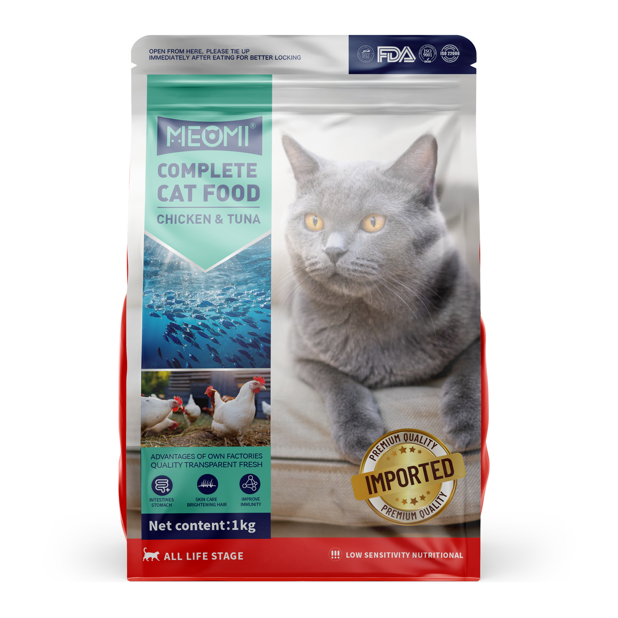 Meomi Cat Chicken & Tuna