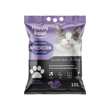 Happy Bowl Cat Litter Lavender